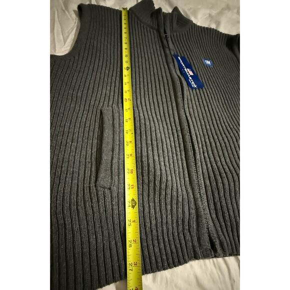 NWT GM Logo Sportsmaster Knitted Vest Size 2XL Made In USA 100% Cotton - Picture 8 of 8